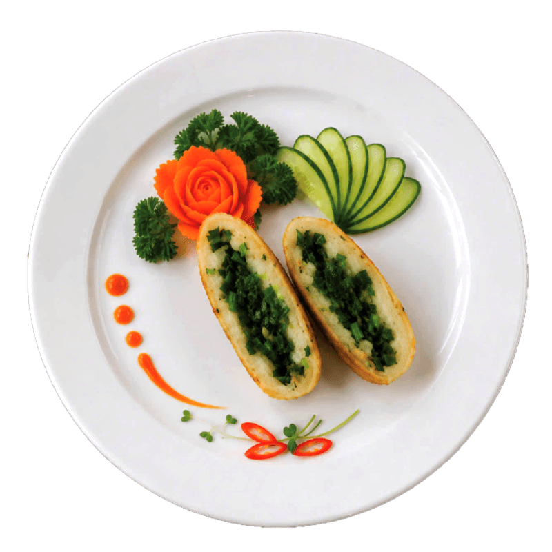 Chives cake