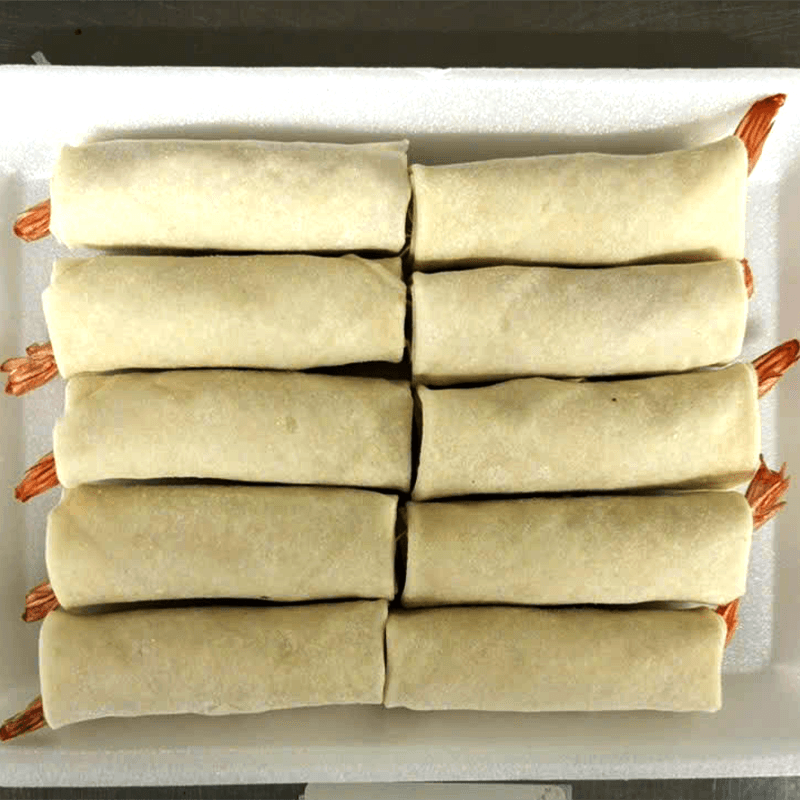 Seafood pastry spring rolls - 1