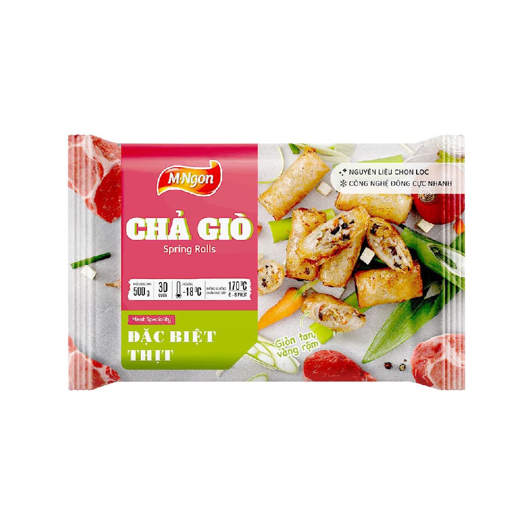 M-Ngon Meat speciality spring rolls