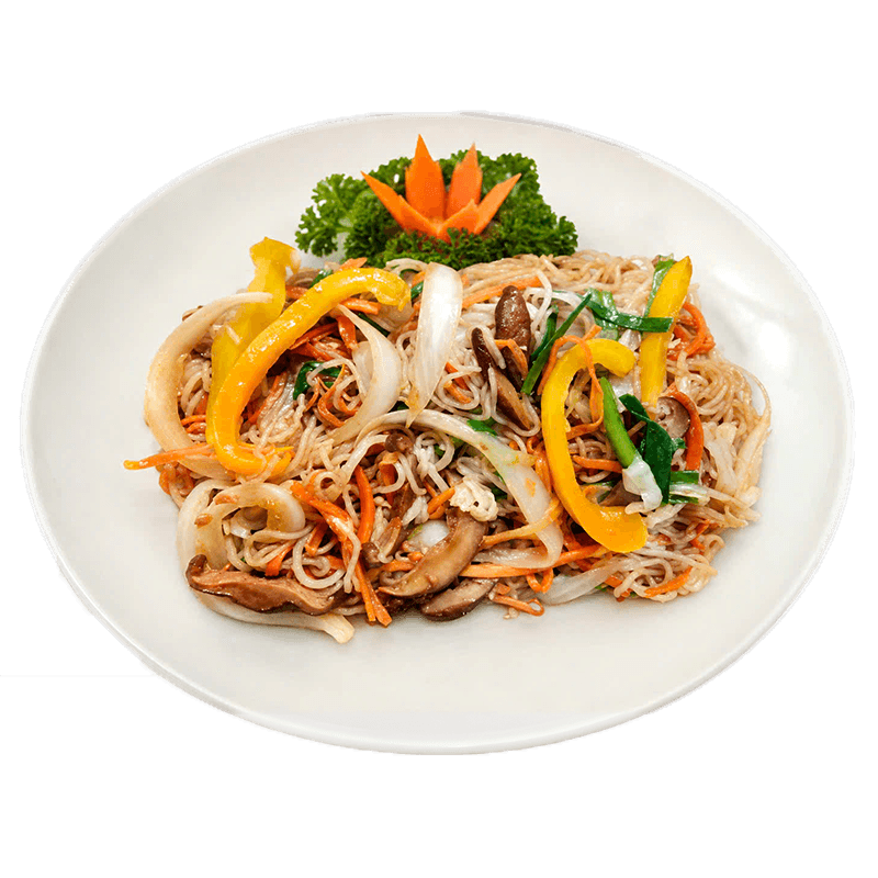 Vegetable stir-fried vermicelli
