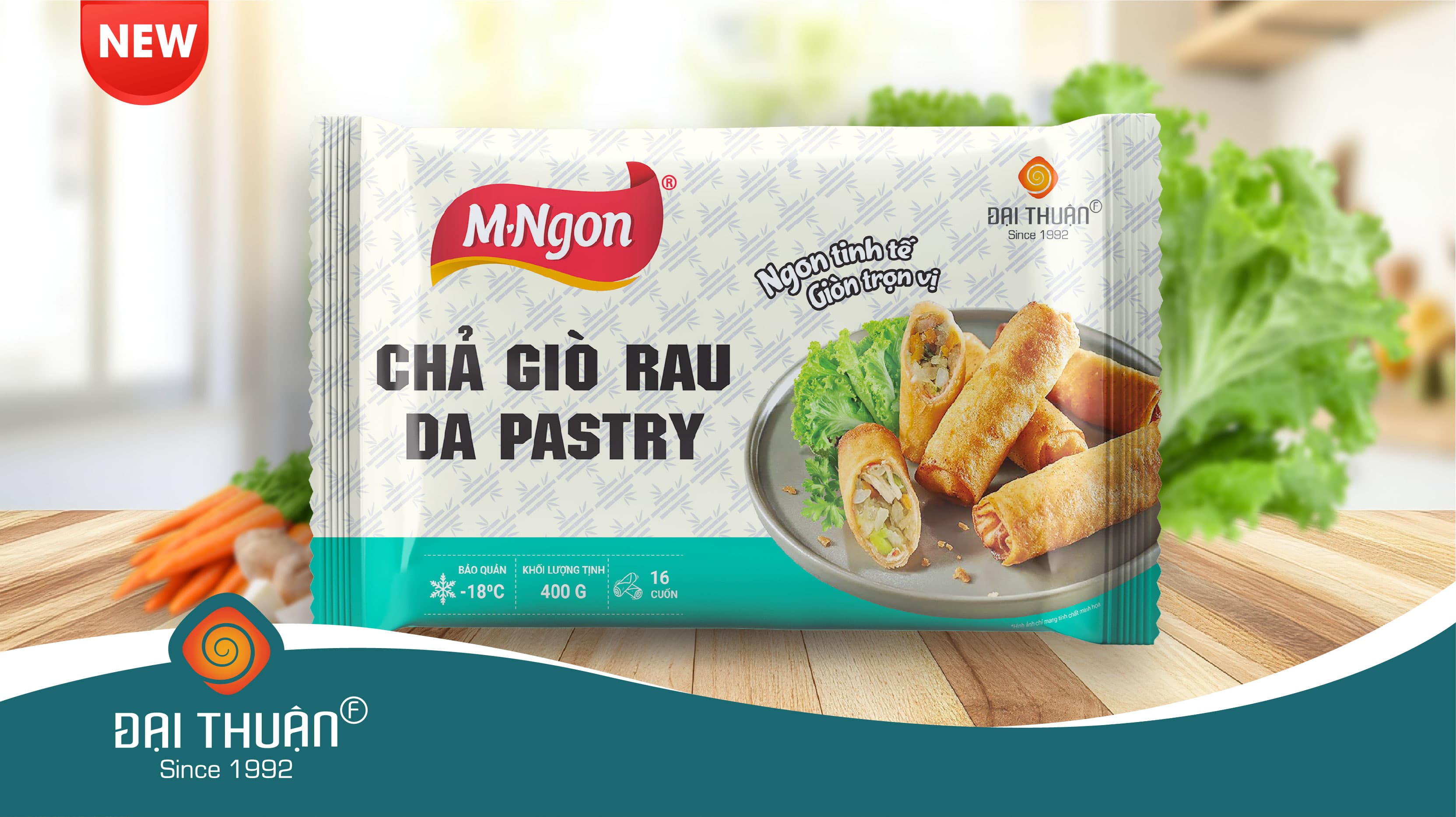 Dai Thuan Food ra mắt sản phẩm mới - Chả giò rau da Pastry