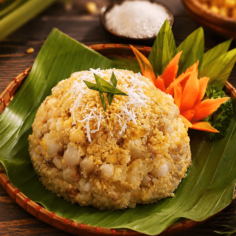 Corn sticky rice